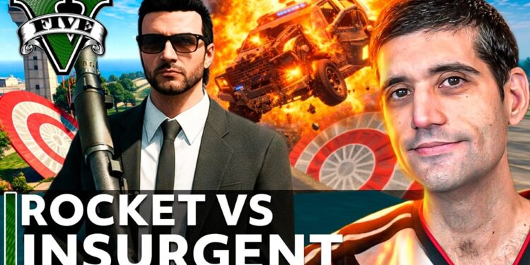 GTA V: Rocket vs Insurgent – A Nostalgia de 2015 em Grande Estilo!