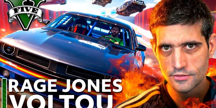 RAGE JONES Retorna ao GTA V: A Nova Aventura Começa!