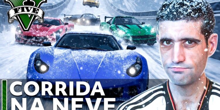 GTA V: Corrida MODDED na Neve – Aventura Gelada e Imperdível!