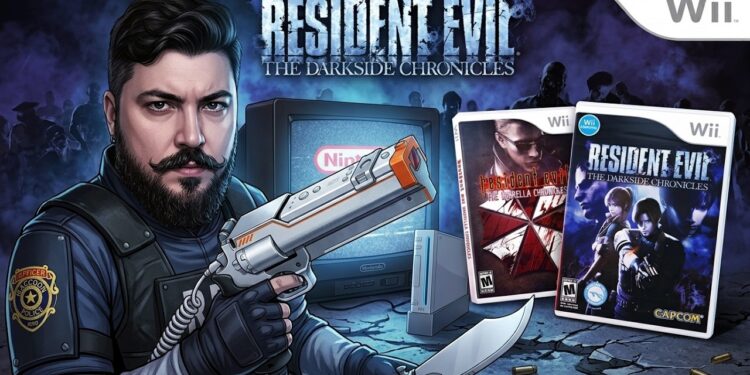 Resident Evil no Wii: O Épico Acessório com MAGNUM e FACA!