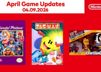 Atualizações de NES – Nintendo Classics em Abril de 2026