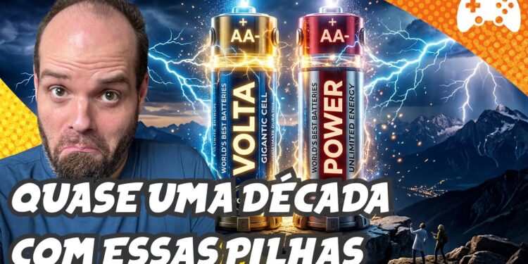 Essas Pilhas Recarregáveis: Durabilidade Impressionante de 9 Anos!