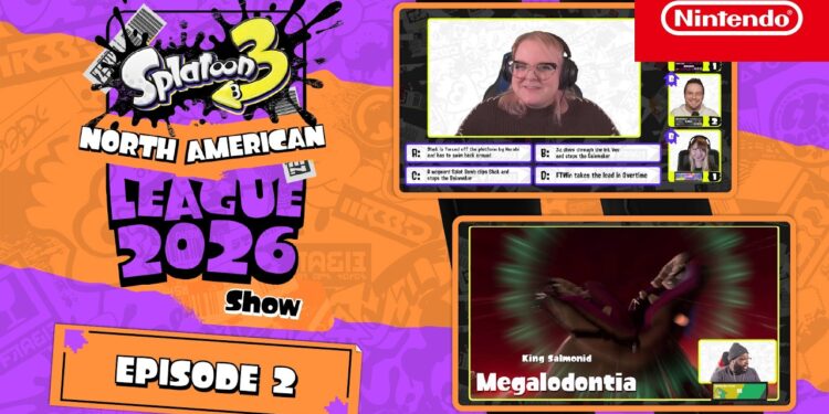 Empreitada Incrível em The Splatoon 3 North American League Show 2026!