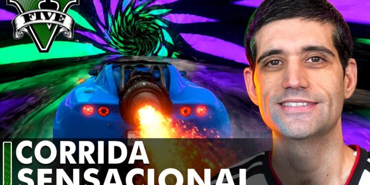 GTA V: Corrida Insana com Carro Rocket!
