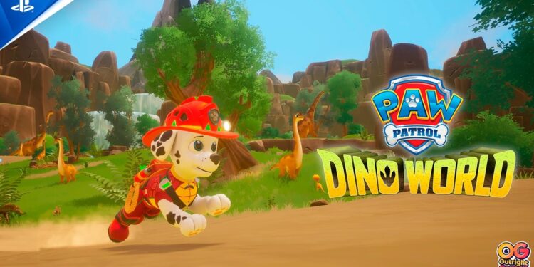 Aventura Pré-histórica em PAW Patrol Dino World!