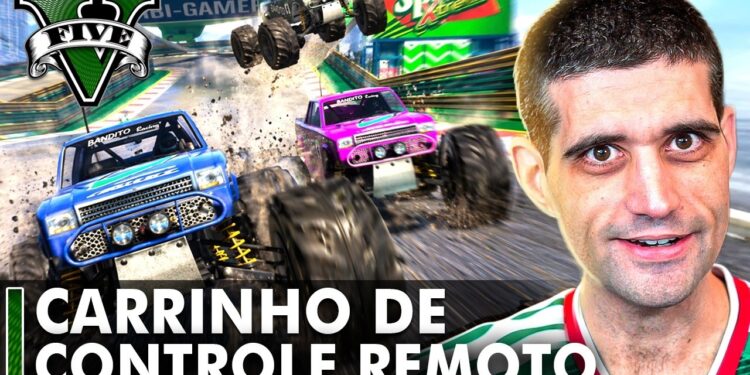 GTA V: Corrida Épica com Carrinhos de Controle Remoto