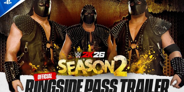 WWE 2K26 – Novo Trailer da Temporada 2: Prepare-se!