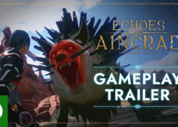 Explore o mundo em Echoes of Aincrad – Gameplay Trailer