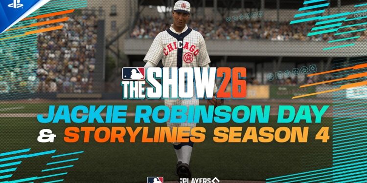 MLB The Show 26: Atualização do Jackie Robinson Day