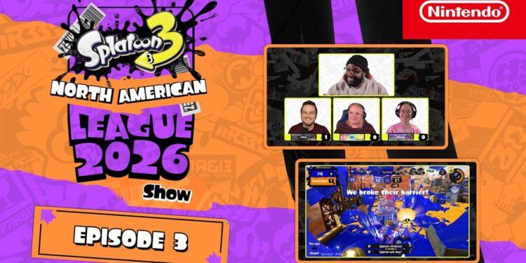 Confronto Épico no The Splatoon 3 North American League Show 2026