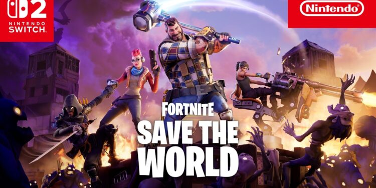 Fortnite – Save the World: Aventura e Sobrevivência Empolgante