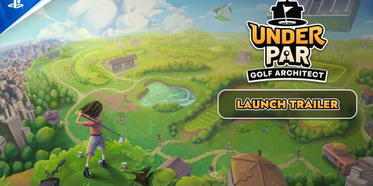 Desvende Under Par Golf Architect e construa seu campo!