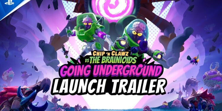 Chip ‘n Clawz vs. The Brainioids: Aventura Subterrânea!