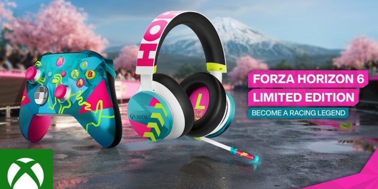 Forza Horizon 6: Controle e Headset Edição Limitada