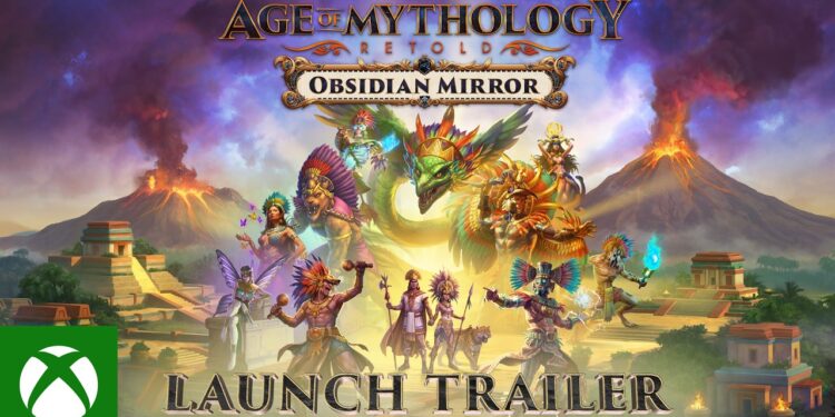 Desvende mitos em Age of Mythology: Retold – Obsidian Mirror
