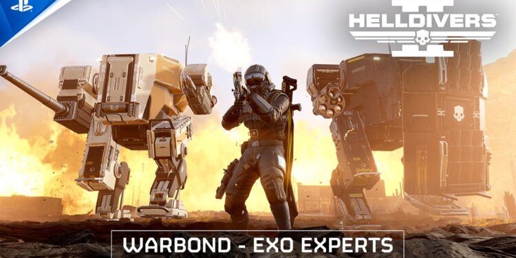 Helldivers 2 – Domine a Guerra com Exo Experts Warbond