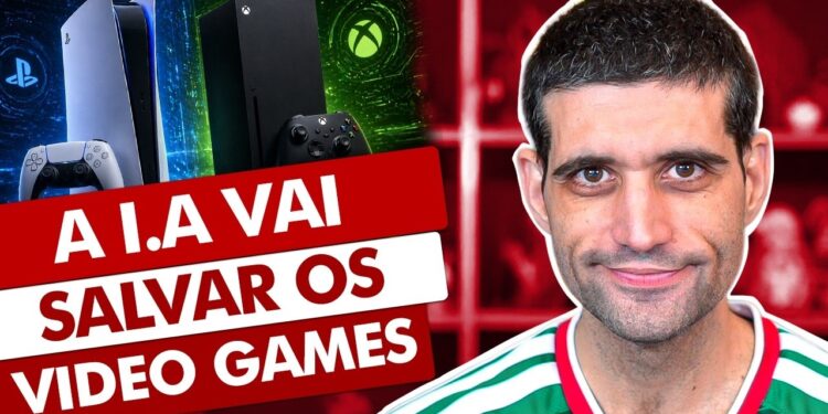 A IA VAI SALVAR os Videogames: O Futuro dos Games em Nossas Mãos