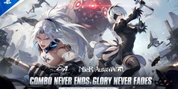 Aventure-se em Crystal of Atlan X NieR:Automata!
