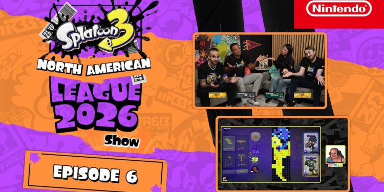 A Revolução da Cor em The Splatoon 3 North American League Show 2026 – Episode 6