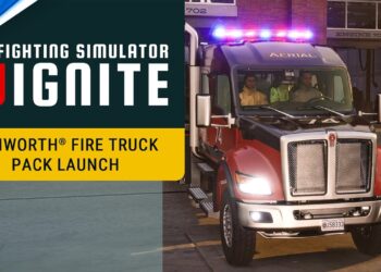 Lançamento do Pacote Kenworth em Firefighting Simulator: Ignite