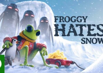 Froggy Hates Snow: Um Aventura Gelada Incrível!