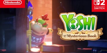 Aventura Encantada em Yoshi and the Mysterious Book