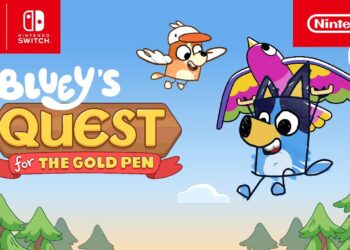 Aventuras Douradas em Bluey’s Quest for the Gold Pen
