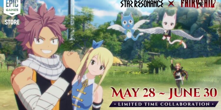 Blue Protocol: Star Resonance × FAIRY TAIL em Ação Fantástica