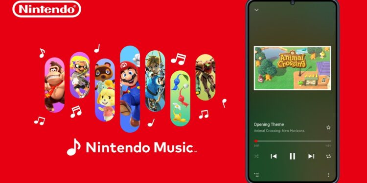 Mergulhe na trilha sonora de Nintendo Music!