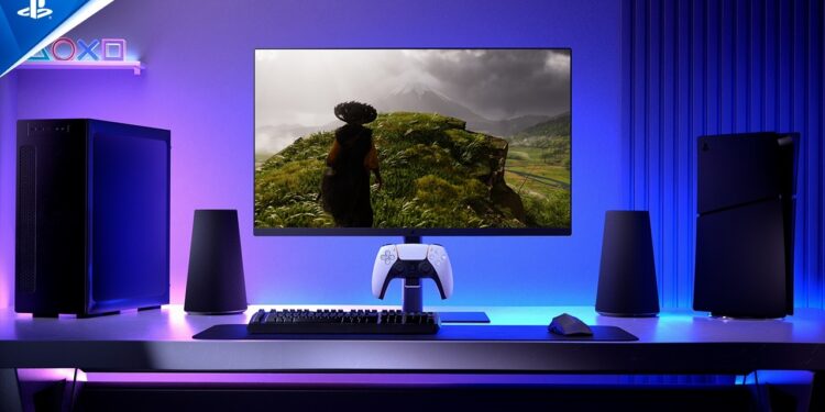 Desvende o Design do 27 Gaming Monitor com Carregador DualSense