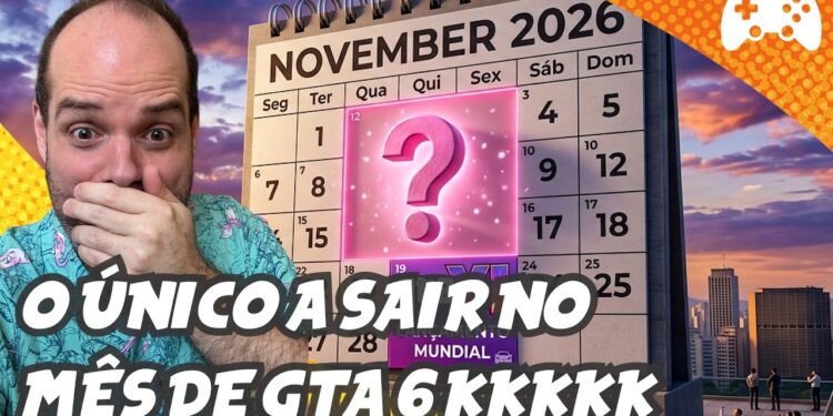 O ÚNICO Lançamento do Mês de GTA 6 Que Você Não Pode Perder!