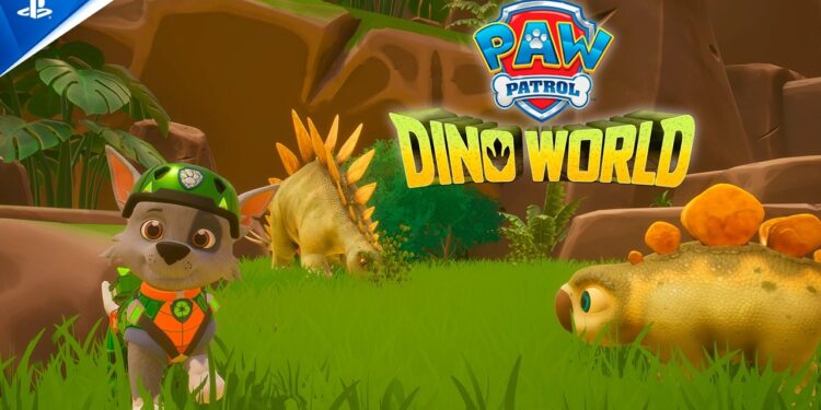 Descubra o Mundo Pré-Histórico em PAW Patrol Dino World