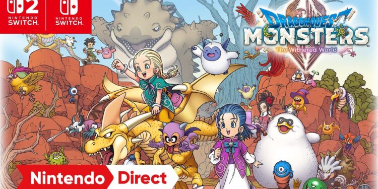 Aventure-se em DRAGON QUEST MONSTERS: The Withered World!