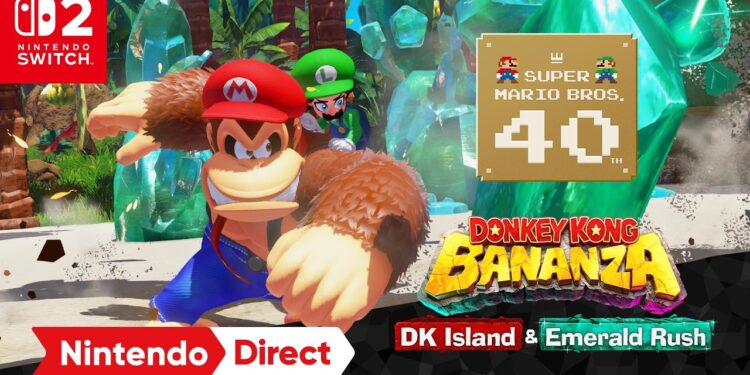 Donkey Kong Bananza DLC: A Colaboração com Super Mario Bros.