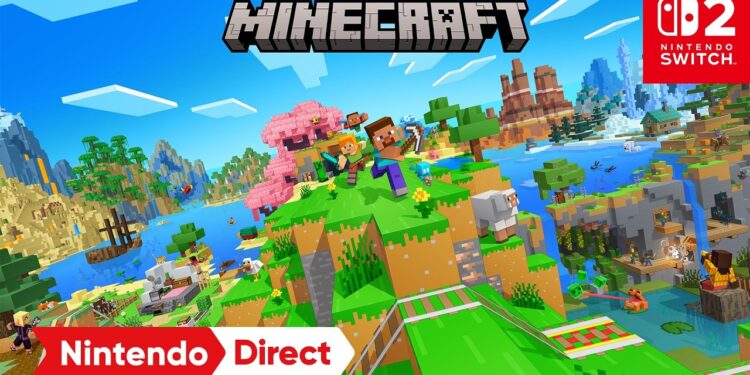 Novidades Imperdíveis em Minecraft – Nintendo Direct 6.9.2026