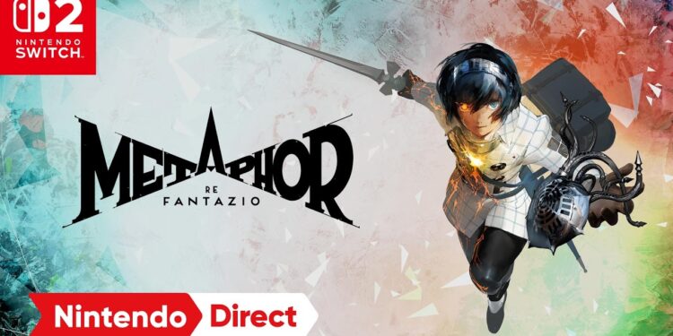 Metaphor: ReFantazio – Novidades do Nintendo Direct 2026