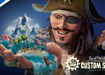 Navegue Novas Aventuras em Sea of Thieves – Custom Seas!