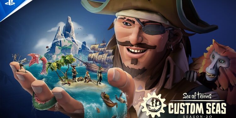 Navegue Novas Aventuras em Sea of Thieves – Custom Seas!
