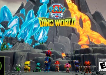 Aventura no PAW Patrol Dino World | The Volcano!