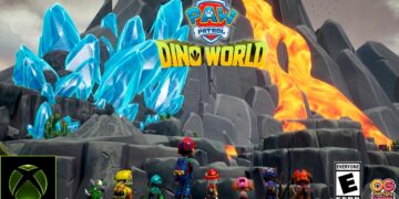 Aventura no PAW Patrol Dino World | The Volcano!