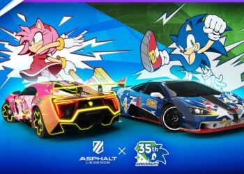 Asphalt Legends: Evento 35 Anos de Sonic