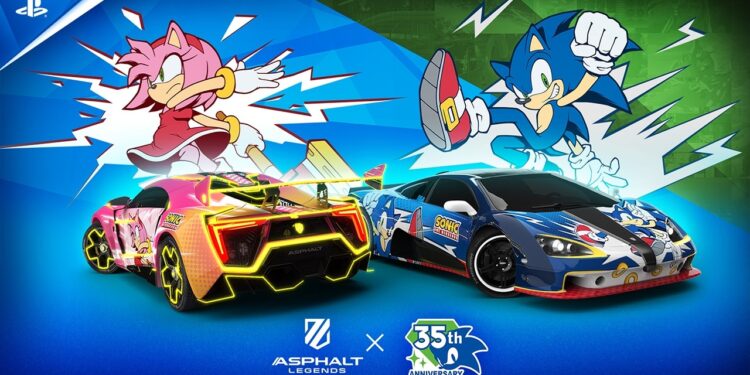 Asphalt Legends: Evento 35 Anos de Sonic