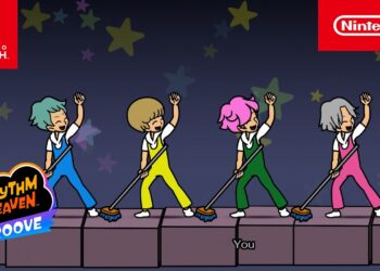 Ritmo e diversão em Rhythm Heaven Groove!