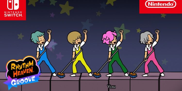 Ritmo e diversão em Rhythm Heaven Groove!