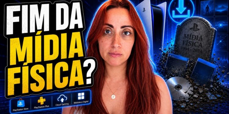 PlayStation: O Enterro da Mídia Física e o Futuro dos Games