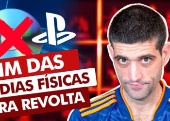 FIM das MÍDIAS FÍSICAS do Playstation: Revolta Entre os Gamers