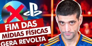 FIM das MÍDIAS FÍSICAS do Playstation: Revolta Entre os Gamers