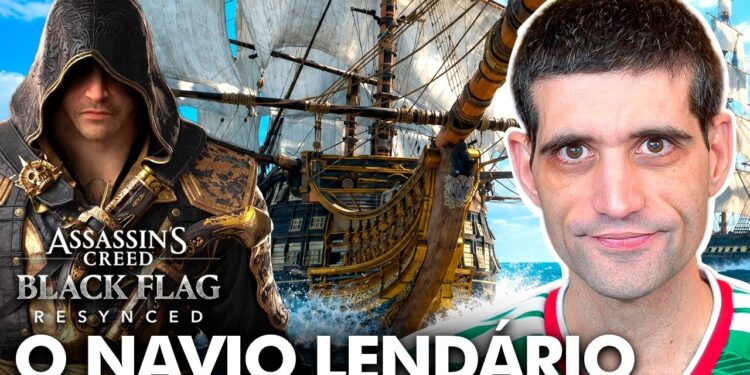 Assassin’s Creed Black Flag Resynced: O Navio Lendário e a Beleza do Mar