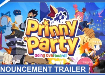 Prinny Party: Going Overboard! Chegou com tudo!