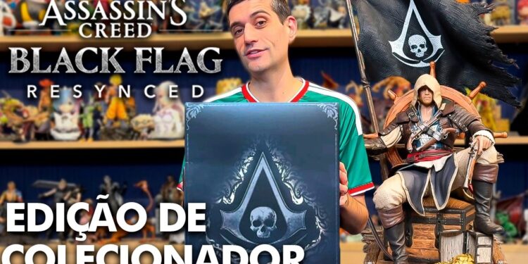 Unboxing da Edição de Colecionador de Assassin’s Creed Black Flag Resynced: Uma Joia para os Fãs!